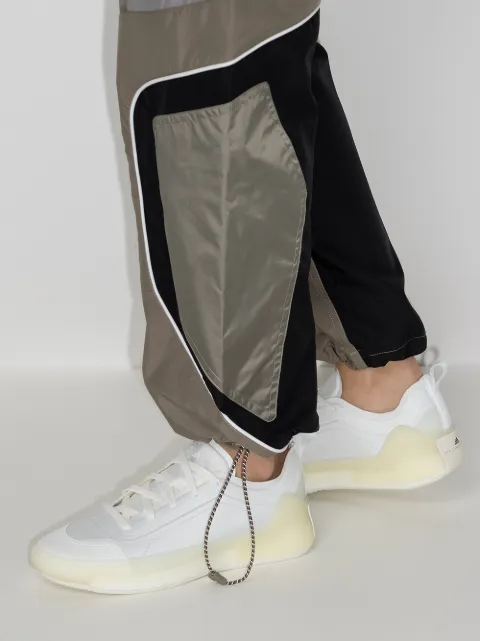 Adidas by Stella McCartney white Treino lace-up sneakers for women | FY1548  at Farfetch.com