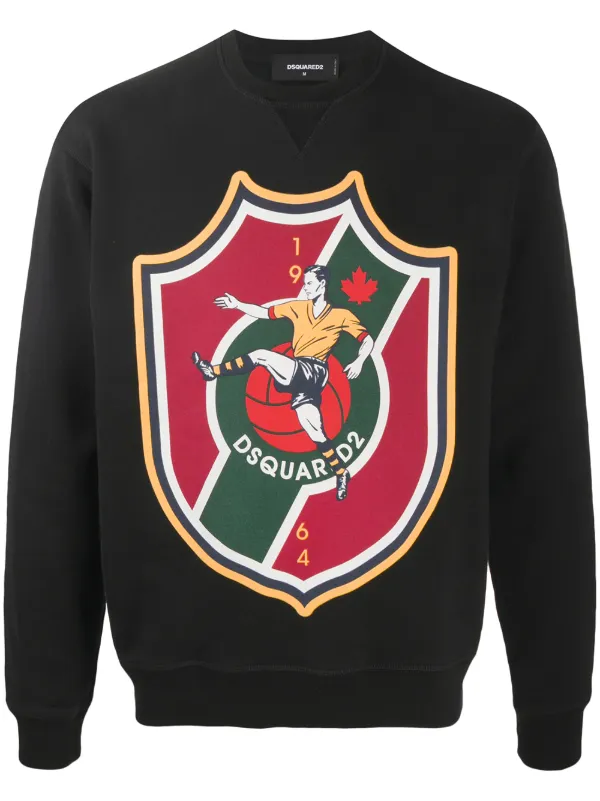 dsquared2 crew neck sweatshirt