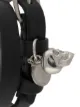 Alexander McQueen leather skull charm bracelet