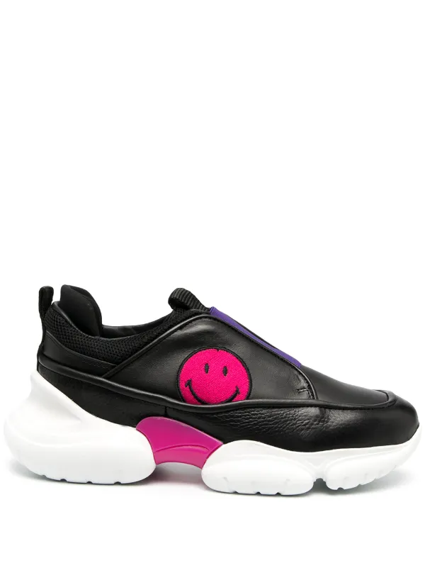 pink slip on trainers