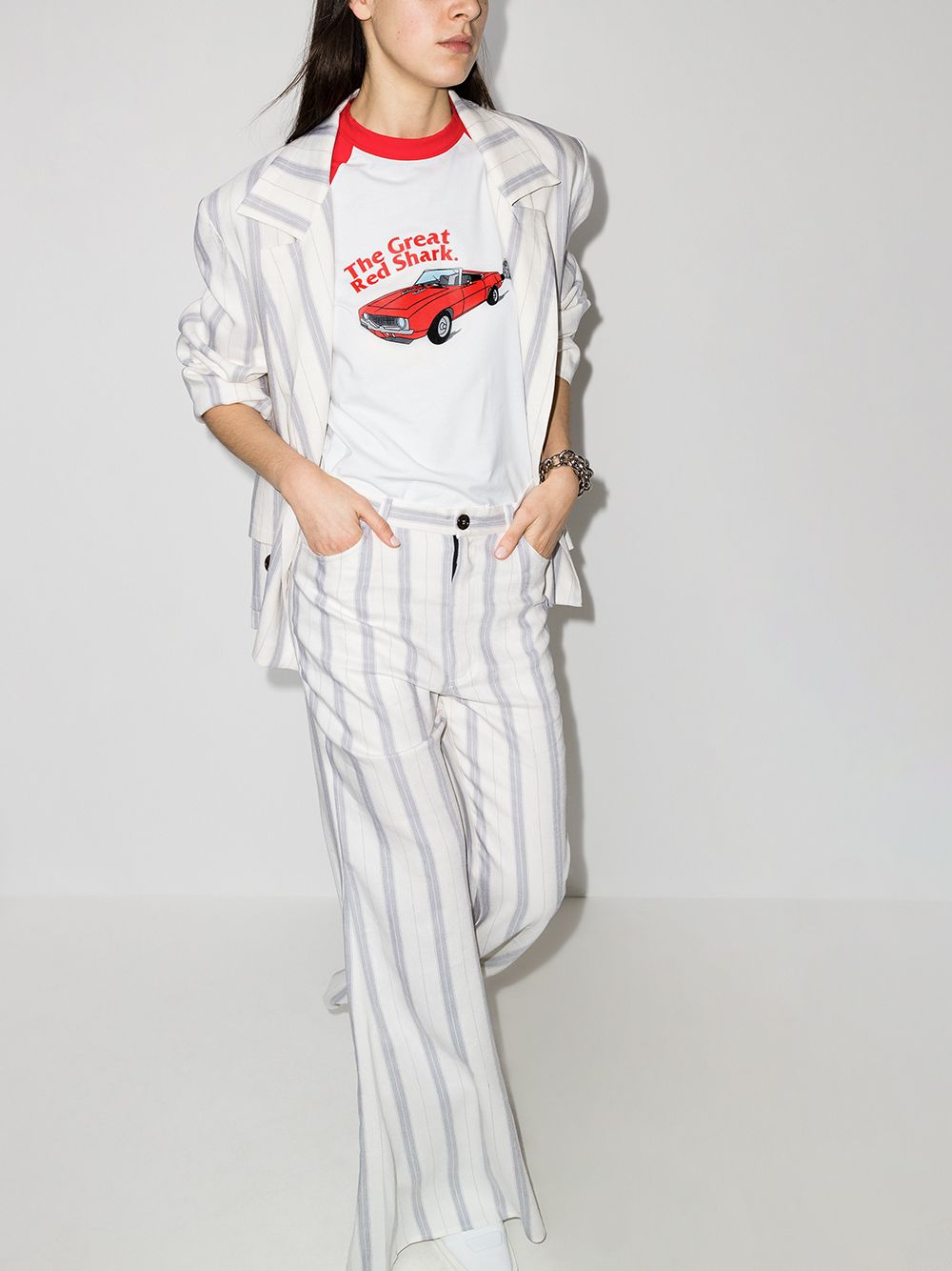 фото Natasha zinko футболка с длинными рукавами и принтом