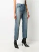 Saint Laurent faded straight-leg jeans