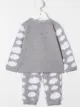 Image 2 of Moschino Kids cloud print tracksuit set