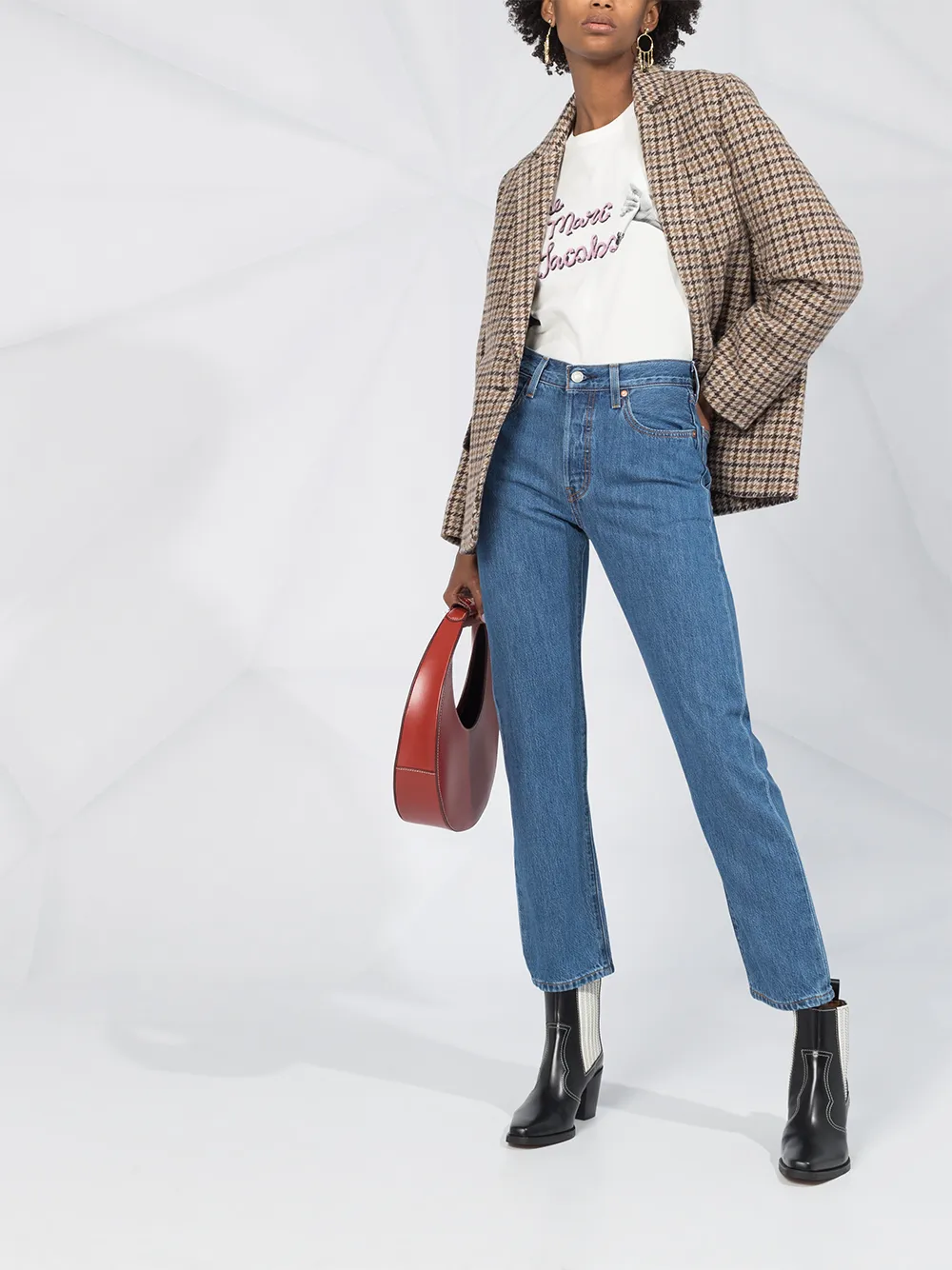 Bild 2 von Levi's '501' Cropped-Jeans