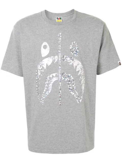 bape holographic tee