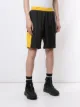 A BATHING APE® contrast-panel track shorts