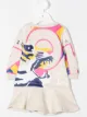 الصورة 2 من Kenzo Kids فستان بطبعة شعار جرافيك