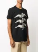 Helmut Lang split print T-shirt