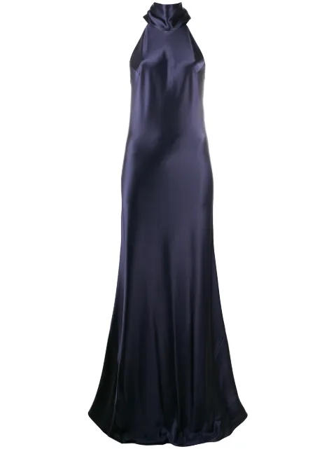 Galvan London 'Sienna' Satinkleid