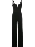 Galvan Eclipse flared jumpsuit - Black
