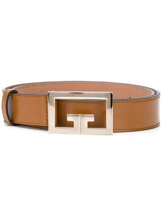 givenchy double g leather belt