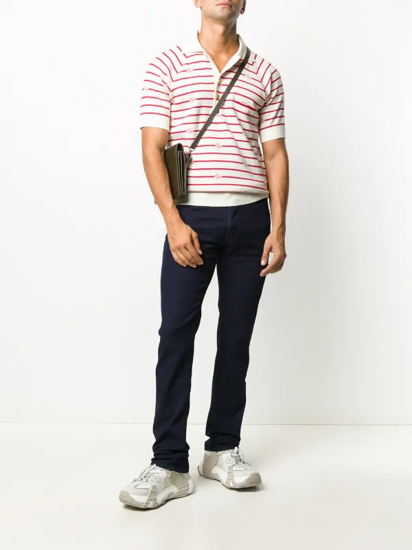 gucci double g polo