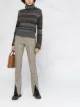 Image 2 of See by Chloé turtle neck striped knit sweater