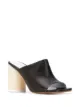الصورة 2 من MM6 Maison Margiela صندل بكعب مربع وسميك