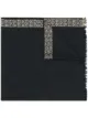 Image 1 of Salvatore Ferragamo frayed Gancini scarf