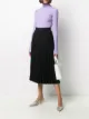الصورة 2 من MM6 Maison Margiela تنورة ميدي بكسرات
