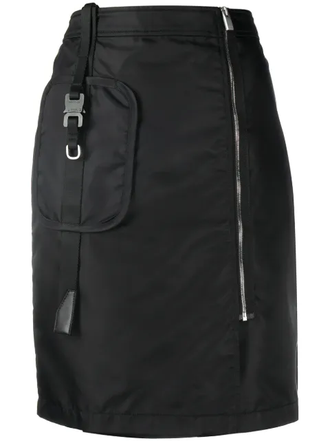 1017 ALYX 9SM high-waisted zip-up skirt