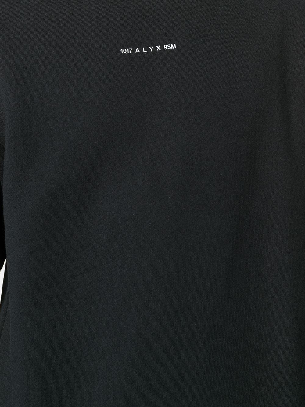 Shop Alyx Logo Graphic Print Sweatshirt In Black