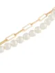 Salvatore Ferragamo chain link toggle clasp bracelet