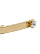 Salvatore Ferragamo engraved logo stud embellished hairclip