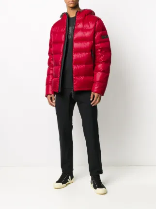 hooded down jacket展示图