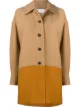 Image 1 of Chloé two-tone single-breasted coat