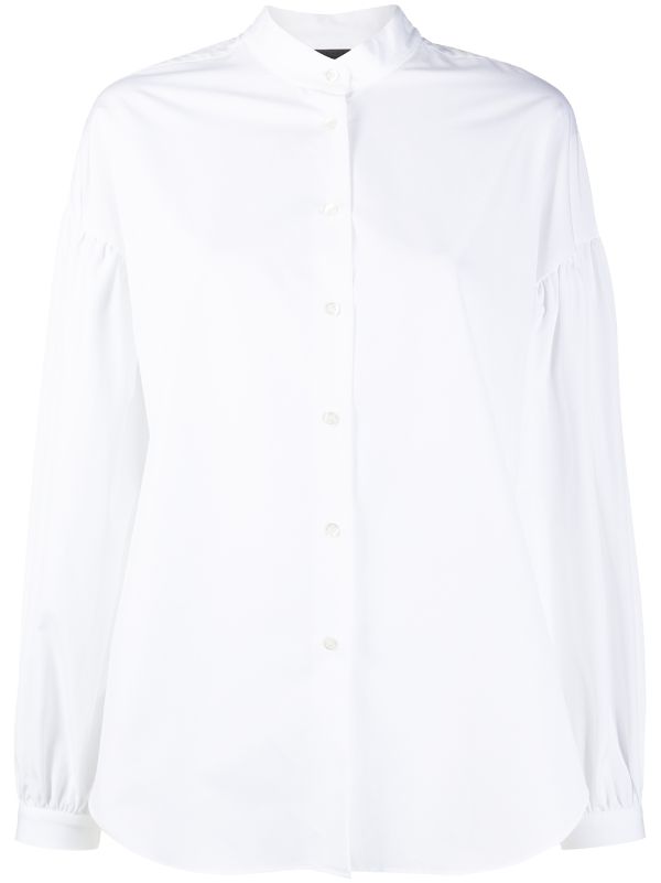 baggy white shirt