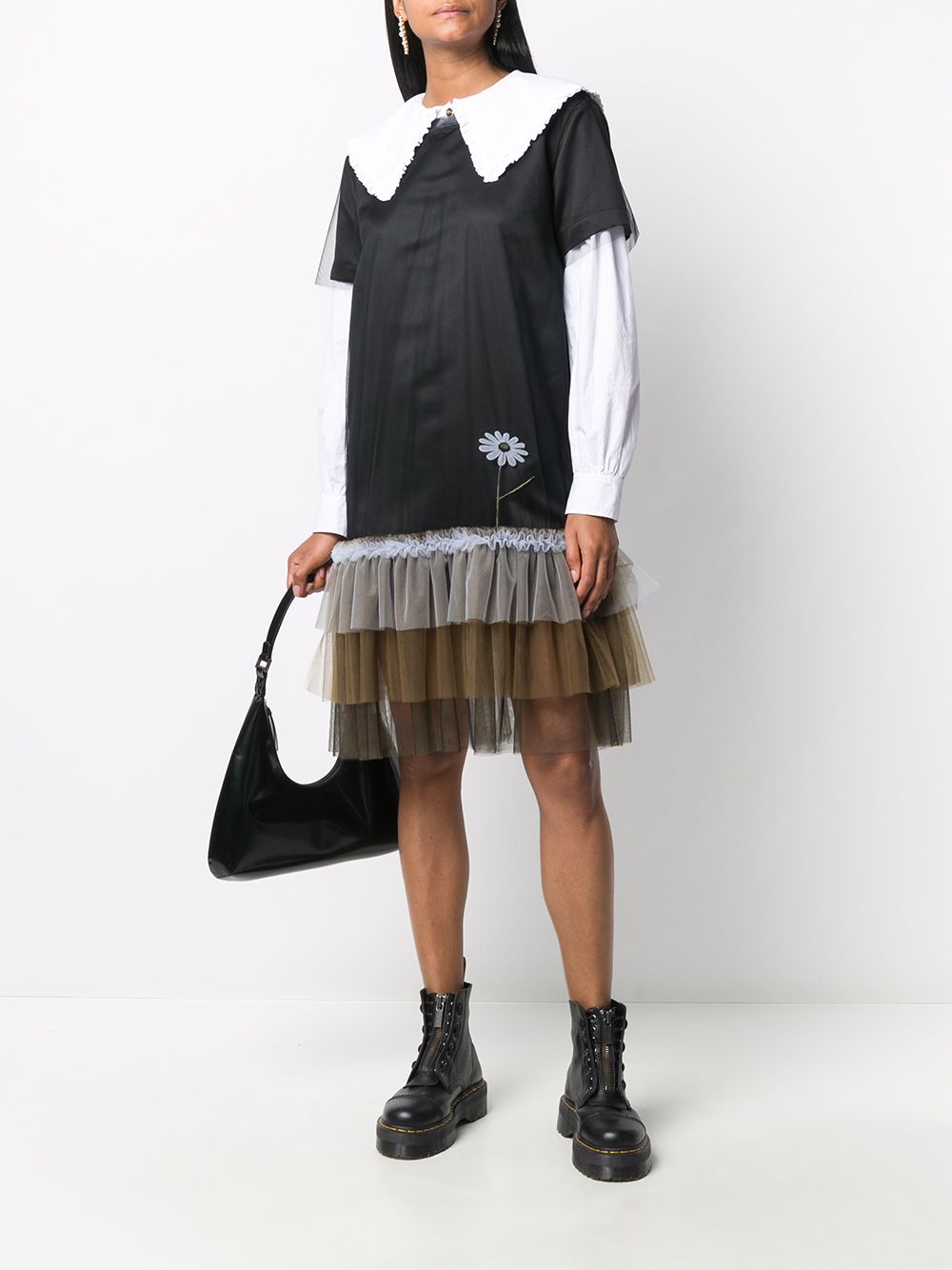 фото Viktor & rolf платье pretty wallflower с оборками из тюля