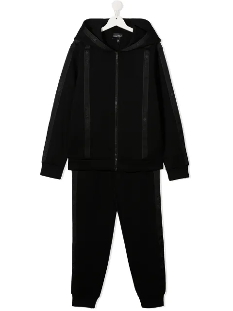 Emporio Armani Kids طقم رياضي بشعار ماركة مطرز
