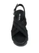 Prada cross-strap sandals