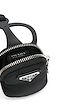 Prada zip shoulder pouch