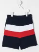 الصورة 2 من Ralph Lauren Kids شورت رياضي بخطوط وشعار الماركة
