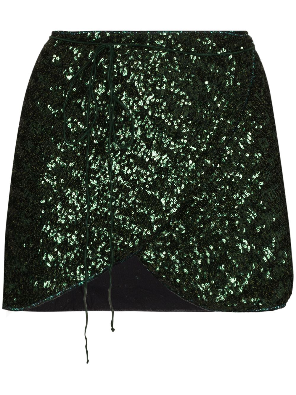 фото Oséree sequin wrap skirt