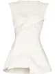 Image 1 of A.W.A.K.E. Mode Tuxedo corseted sleeveless top