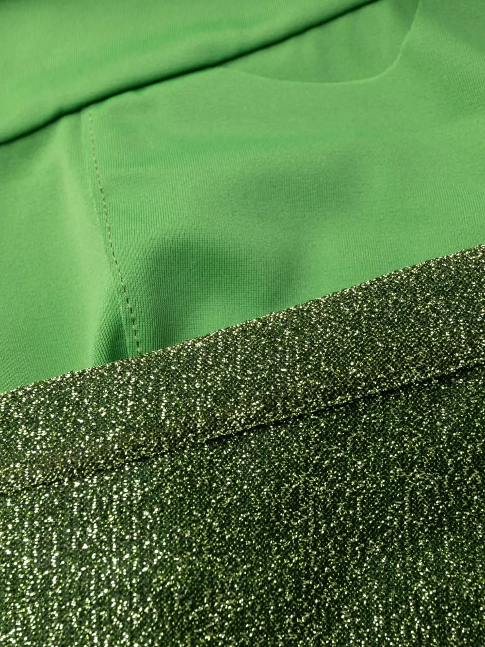  Oséree Metallic Effect Swimsuit - Green 