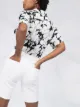 7 For All Mankind Easy raw hem shorts