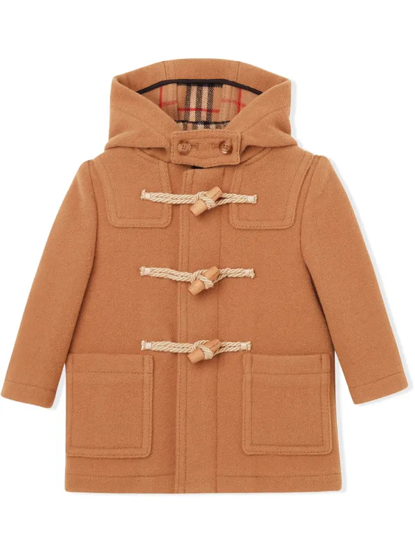 burberry childrens duffle coat