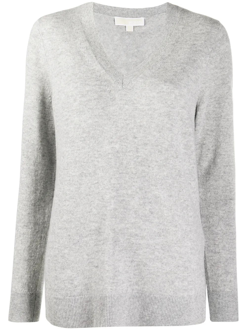 Michael Michael Kors кашемировый джемпер с V-образным вырезом 18576₽