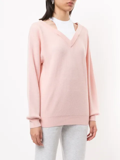 Alexander Wang Oversized Layered Jumper - Farfetch