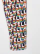 Stella McCartney Kids rainbow logo print trousers