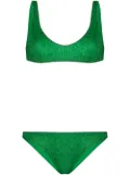 Oséree metallic effect bikini set - Green