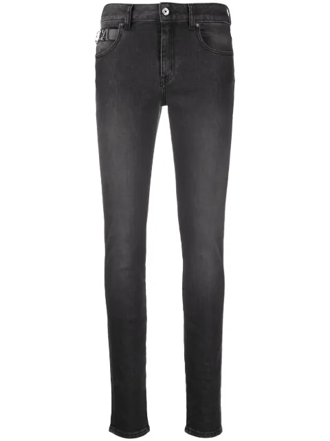 Just Cavalli logo-plaque slim jeans