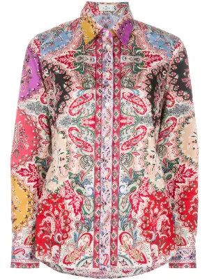 Camisas de Mujer Etro en VERITAS Farfetch Camisa mujer Etro | Camisa Etro Mujer Fantasía | Camisa Etro