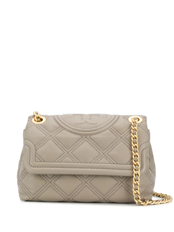 tory burch fleming quilted tote