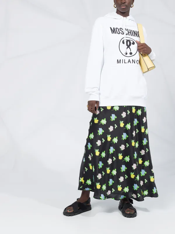 moschino hoodie skirt