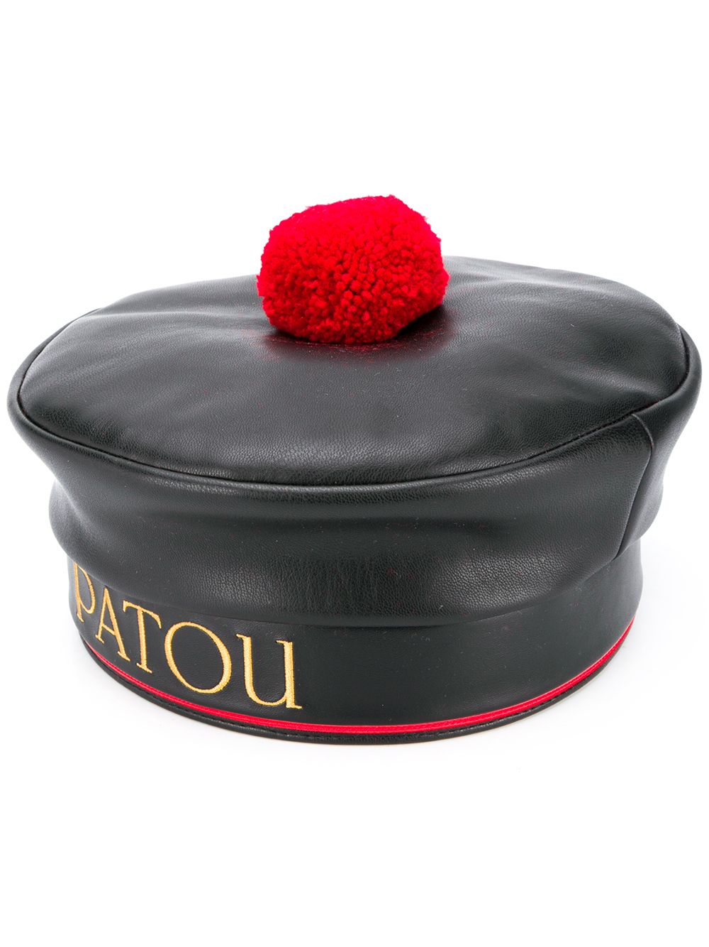 

Patou pompom beret - Black