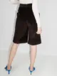 Victoria Beckham вельветовые кюлоты