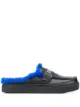 Image 1 of Joshua Sanders fur-trimmed mules