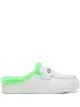 Image 1 of Joshua Sanders fur-trimmed mules