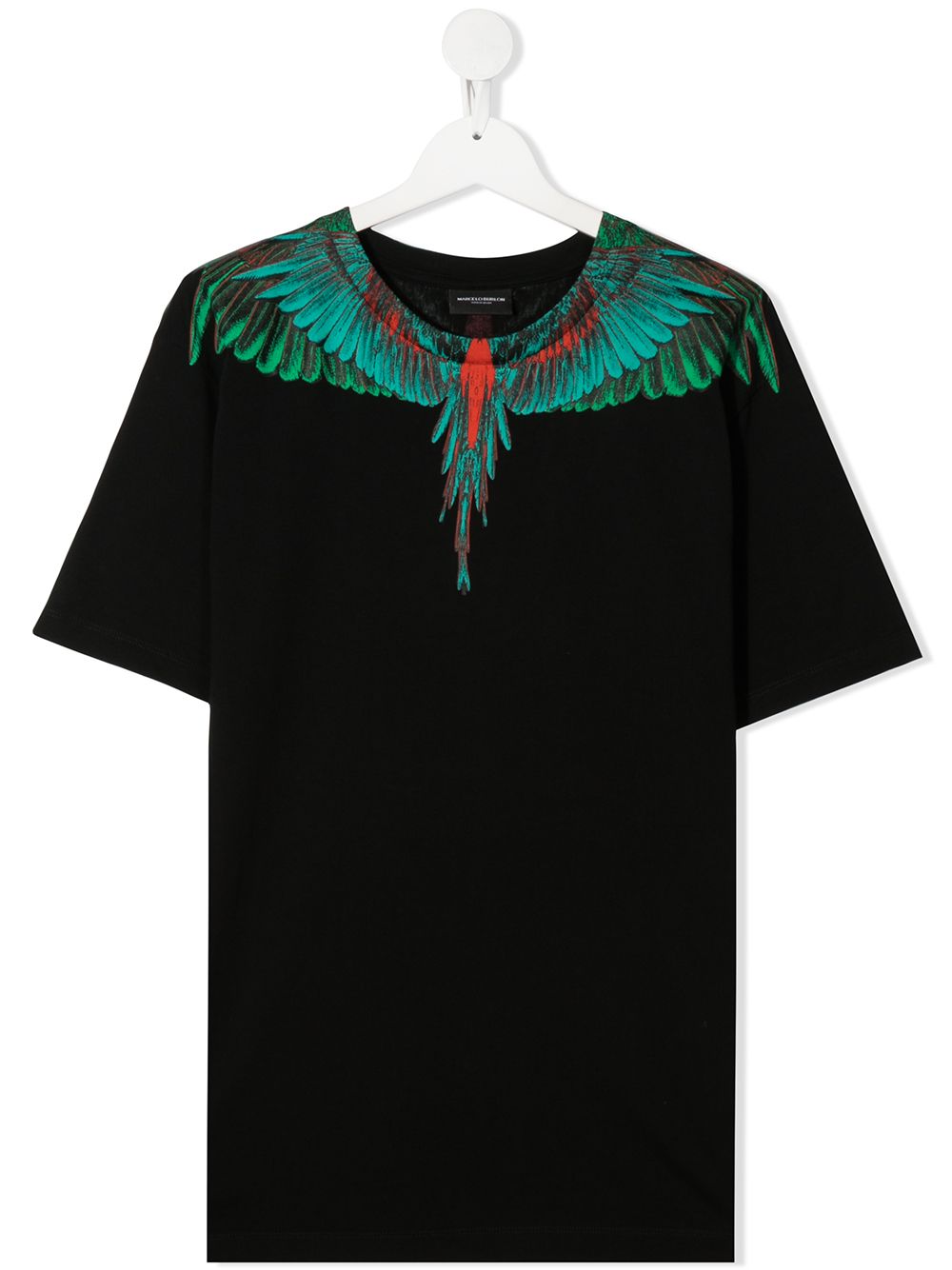 фото Marcelo burlon county of milan kids футболка с принтом wings